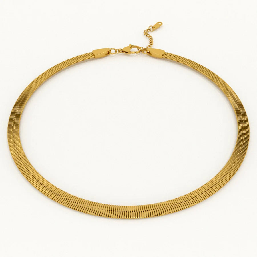 Anti Tarnish Stainless Steel Snake Chain Bracelet