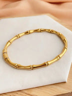 Anti Tarnish Stainless Steel Bamboo Kada